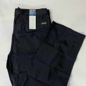 Columbia Men's Men's Silver Ridge Cargo Pant , Black, 38x34
